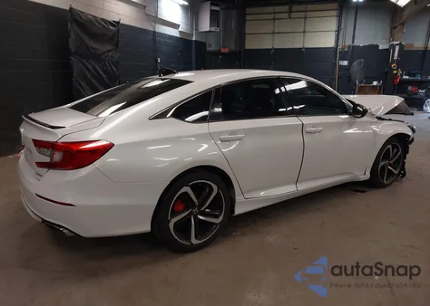 2021 Honda Accord Sport из США, поврежденный, VIN 1HGCV1F33MA031055